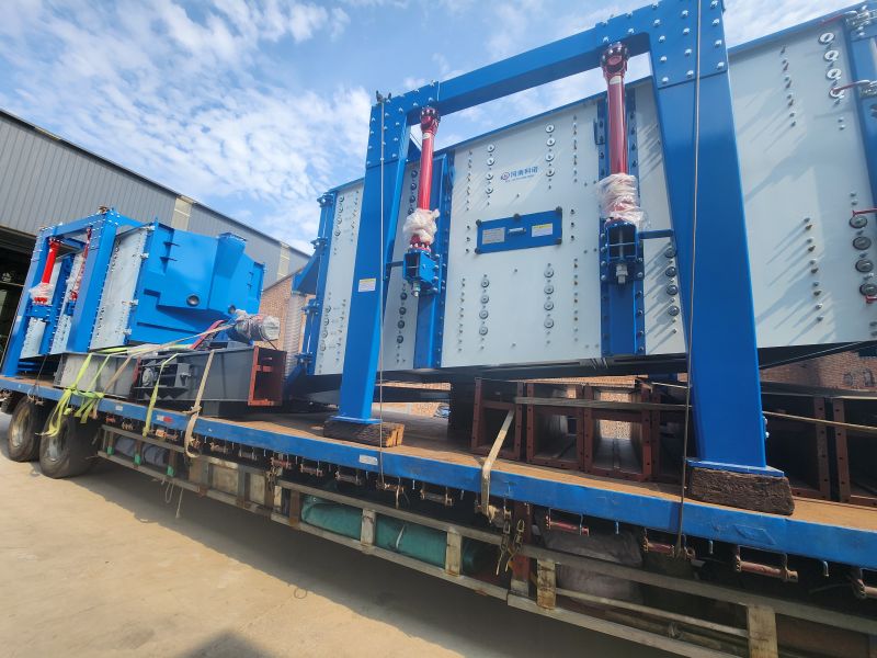 壓裂砂生產(chǎn)線(xiàn)成套設(shè)備發(fā)貨